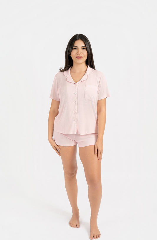 Short set- Blush pink