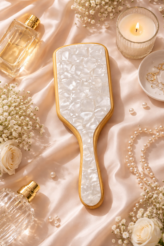 Bamboo hair brush